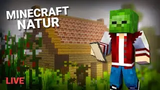 🔵 | Starterhaus bauen 🍃 Minecraft Natur mit 