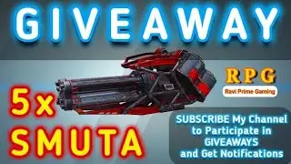 War Robots. SMUTA GIVEAWAY. 5 x SMUTA. The New Homing HEAVY Machine Gun. #WRwinSmuta