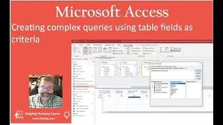 Microsoft Access Tutorial: Learn to use linked tables and database fields as criteria in queries