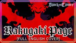 「FULL English Cover」Black Clover OP6【Sam Luff】(Rakugaki Page)
