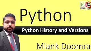 History and versions of Python