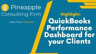 Quickbooks Online Dashboard - Highlights - Google Looker Studio