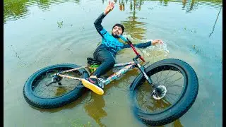 মোটা সাইকেল নিয়ে হচ্ছেটা কি? | EXTREME OFF ROAD CHALLENGE! FAT BIKE VS MTB CYCLE PART 2