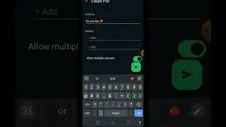 How to create WhatsApp pool? #funnyshorts #whatsapp #options #pool #creator #new #video