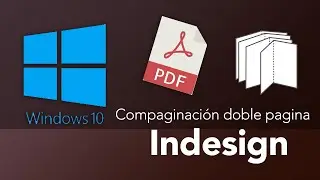 Indesign guardar compaginado en PDF - Microsoft Window Printer