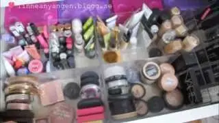 Hur jag organiserar mitt smink & nagellack + sneak peak på kommande giveaways