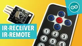IR-REMOTE CONTROL / IR-RECEIVER (HX1838 VS1838) - Arduino tutorial #9