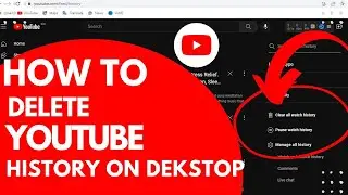 How to delete YouTube history on desktop