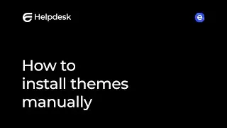 How to install themes manually