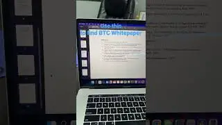 🛑 I found Bitcoin Whitepaper on my Mac?? #shorts #bitcoin #crypto 🔑🪙