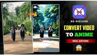 How to Convert Normal Video to Anime | Convert Video to Anime Ai | Video to Cartoon Converter App se