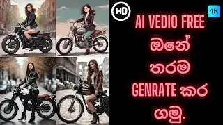 free ai vedio free ඔනේ තරම genrate  කර ගමු.