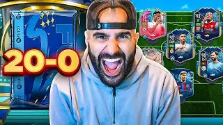 I Opened My Cracked 20-0 TOTS Rewards! *The Best Team In FIFA*