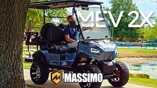 Massimo MEV 2X Utility EV Neighborhood Vehicle