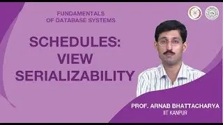 Schedules: View Serializability