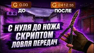 С НУЛЯ ДО НОЖА СО СКРИПТОМ | НАФАРМИЛ 1 ЛЯМ?