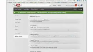 Change Youtube Channel Name - 2012 version