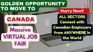 BIG CHANCE TO MOVE TO CANADA || ACT FAST || NEWFOUNDLAND AND LABRADOR 2024  JOB FAIR