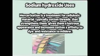 sodium hydroxide uses.