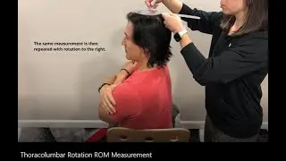 Range of Motion Measurement: Thoracolumbar Rotation
