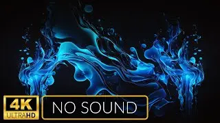 4K | ART Slideshow for TV | Abstract Fluid | 1 Hour | No Sound