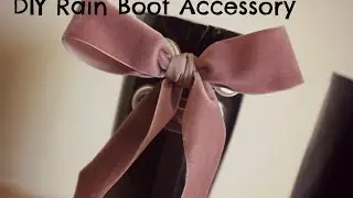 DIY Rain Boots - Rain Boots Accessories
