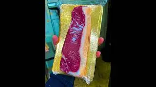 Мясо это искусство 🎭🥩 напиши комментарий на сколько ты сильно любишь говядину ❤️🤝