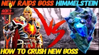 Exclusive! CRUSH New Raid Boss Himmelstein! | Hand of Magmarion Melts Himmelstein! | Shadow Fight 3
