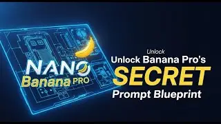 Unlock Nano Banana Pro's SECRET Prompt Blueprint (1 in a series) #nanobananapro #notebooklm #gemini