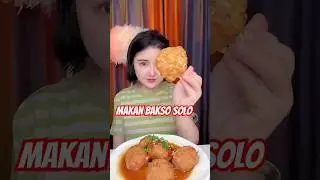 MUKBANG BAKSO SOLO JUMBO #shorts