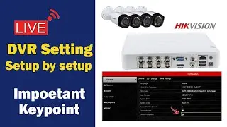 Hikvision DVR Startup Wizard | HOW TO DVR START UP WIZARD🔥 | First Time Hikvision DVR Setup