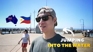 GANDA DITO - Redcliffe Weekend Market and Jetty. Walang Takot Tumalon sa Tubig - Buhay Australia