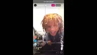 TRIPPIE REDD’s GIRLFRIEND TWERKING ON TRIPPIE’s LIVE ON INSTAGRAM