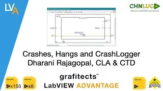 Crashes, Hangs and CrashLogger Dharani Rajagopal   CLA, CTD   NI CHNLUG 2