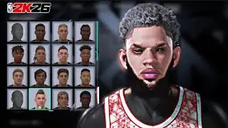 *NEW* BEST COMP STAGE FACE CREATION ON NBA 2K26! COMP LOCK FACE SCAN! DRIPPY FACE CREATION TUTORIAL!