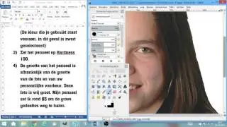 Gimp Foto bewerken voor Silhouette Studio