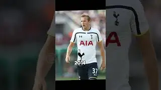Evolution of Harry Kane #shorts #kane #harrykane #football #bayern #tottenham #england