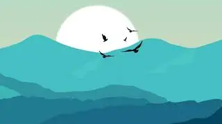 Landscape parallax motion - After effects project #23
