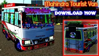 TN MAHINDRA TOURIST VAN Mod Bussid || Download link in Description || Bussid Xpress Gaming ||