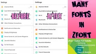 HOW TO CHANGE FONT USING ZFONT || ZFONT TUTORIAL