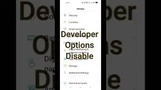 How to disable developer options | Developer options disable kaise kare | developer mode 