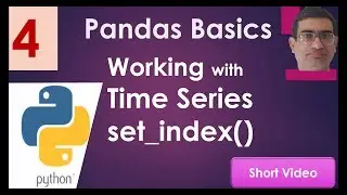 Pandas Basics: Times Series - Setting Time as the Index