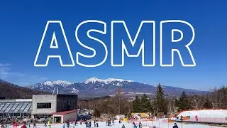 【ASMR】ほとんど疾走感のないゲレンデを滑るだけの動画