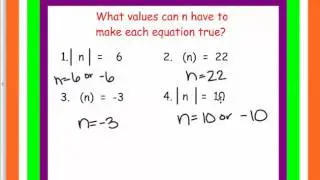 absolute value and adding integers