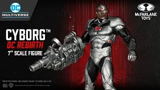 NEW DC Multiverse™ Cyborg™ (DC Rebirth) 7" Scale Figure | Action Figure Showcase