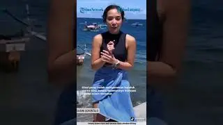 GISEL'S WEDDING PANTS ARE IN THE SPOTLIGHT DURING DIVING | @TribunLampungOfficial
