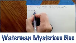 Waterman Mysterious Blue