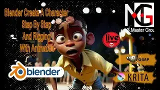 🔴 How To Create A Character Body Step by Step Rigging With Animation In Blender Part.3