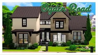 The Sims 4 \\ Speed Build \\ Modern Home \\Odgen Road \\ Voice Over \\ No CC Used