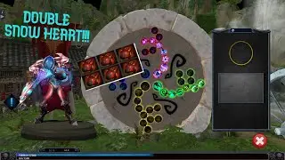 Random defense adventure beta ARC WARDEN Double Snow heart build.